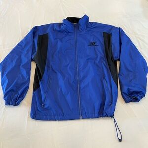 NEW BALANCE Men’s Windbreaker Lined Jacket, Size Medium.